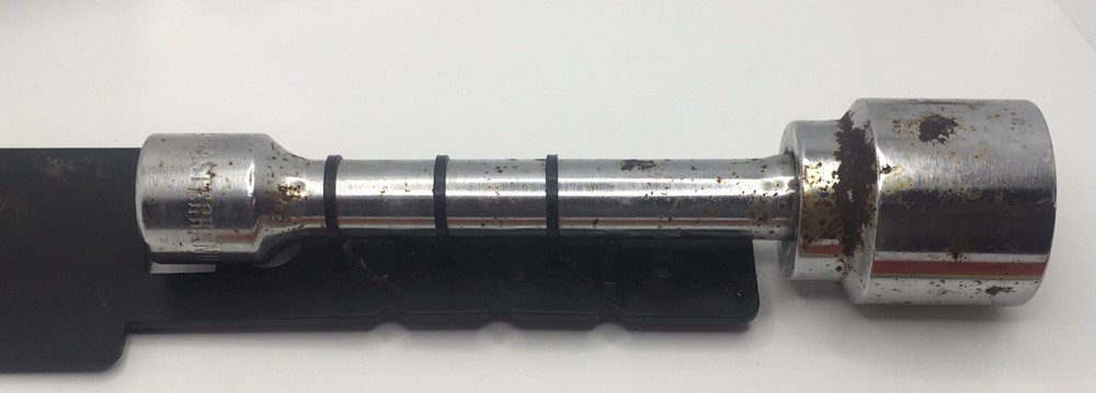 MASTERHAND 1-5/8” Socket 6pt Long Shaft Orig Packaging Some Surface Rust