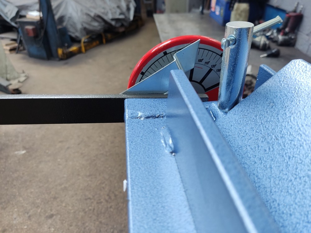 New sheet metal folder 400mm / 3mm + angular scale + angle limiter. Video, Free