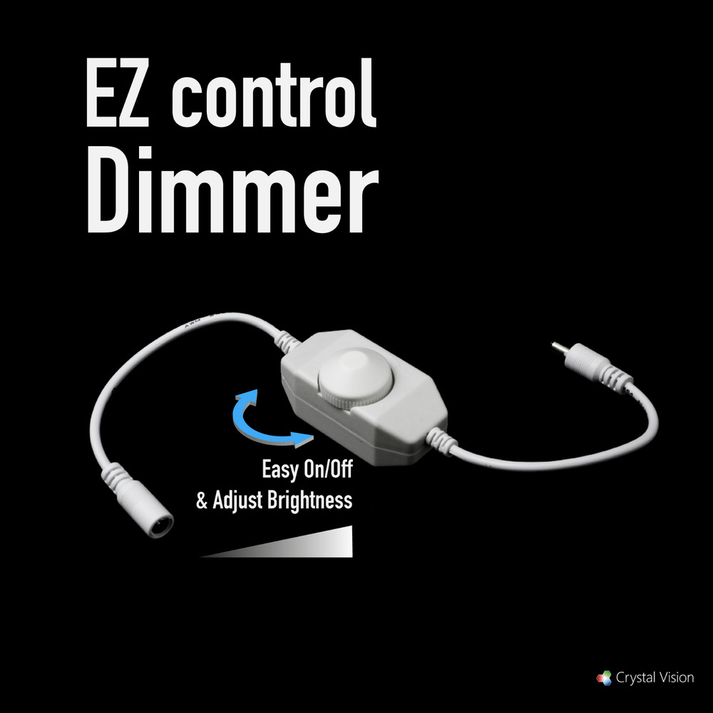 Crystal Vision Ceiling LED Light Kit Provided by Samsung w/ Dimmer Controller