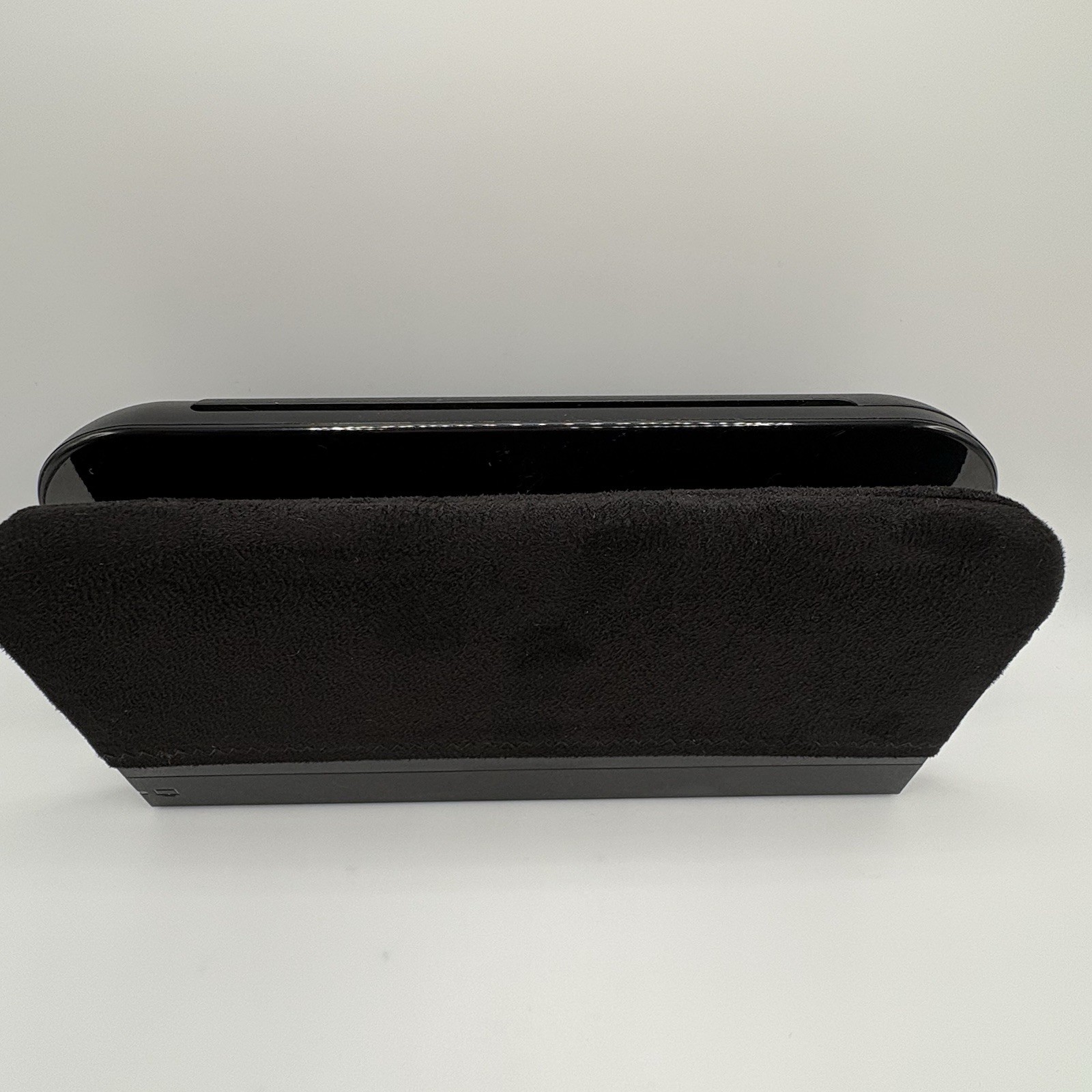 Nintendo Switch 2 Dock Cover Black Microsuede Screen Protector Sleeve Sock SOFT