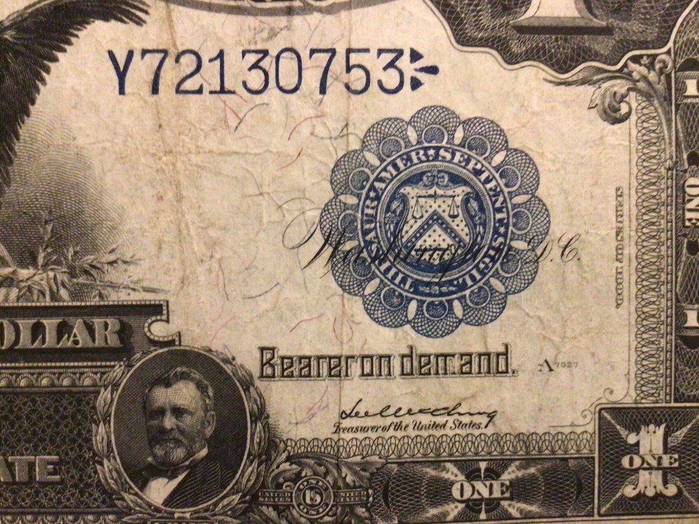 1899 “ Black Eagle “ Silver Certificate
