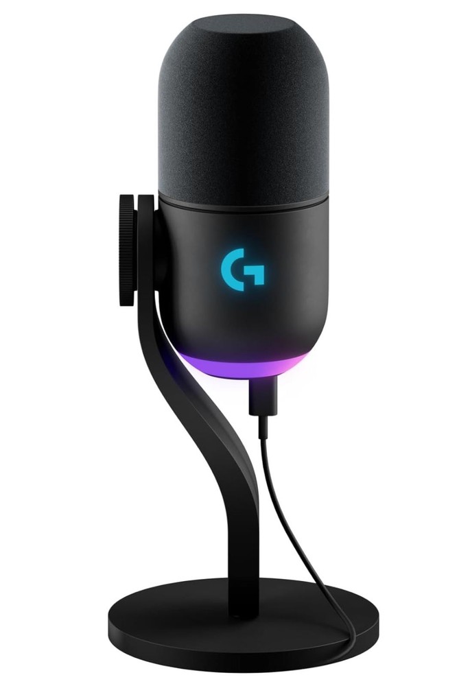 Logitech Yeti GX Dynamic USB Mic - Includes Stand / NO Boom Arm Adapter