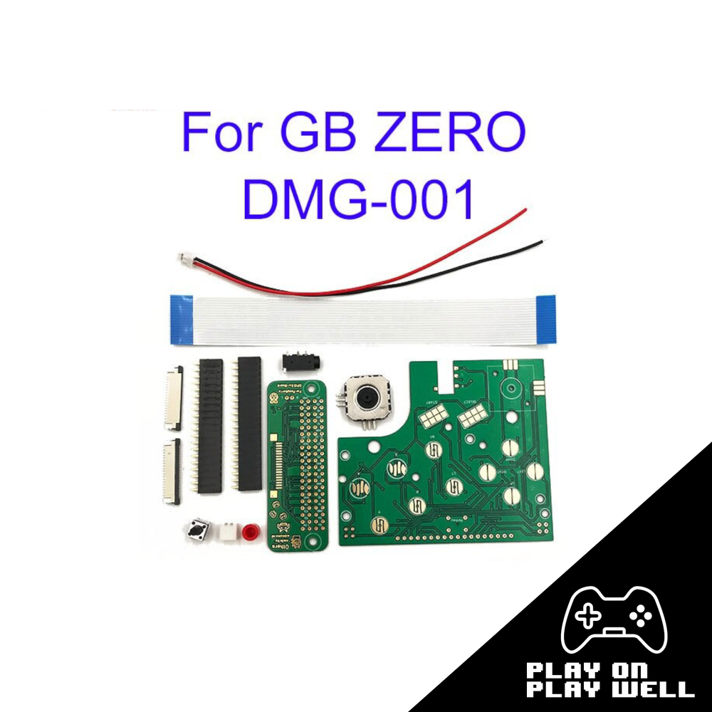 For Game Boy Zero DMG-01 Buttons PCB Board&Switch&Connector Kit For Raspberry Pi
