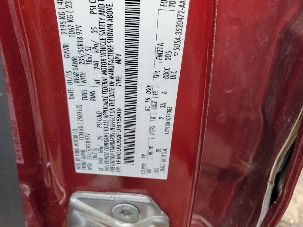 Used A/C Selector Switch fits: 2015 Ford Escape Front automatic temperature cont