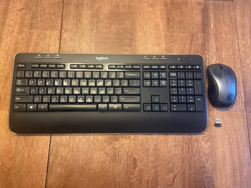 Logitech K520 Wireless Keyboard & M310 Mouse Combo with Unifying Receiver