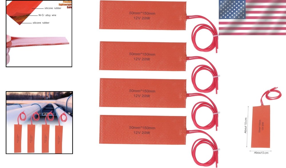Silicone Rubber Heating Blanket Set for Efficient Industrial Heating