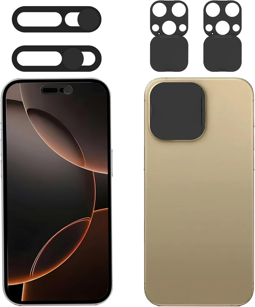 Privacy Cover Compatible for Iphone 16 Pro/Iphone 16 Pro Max with Front Camera C