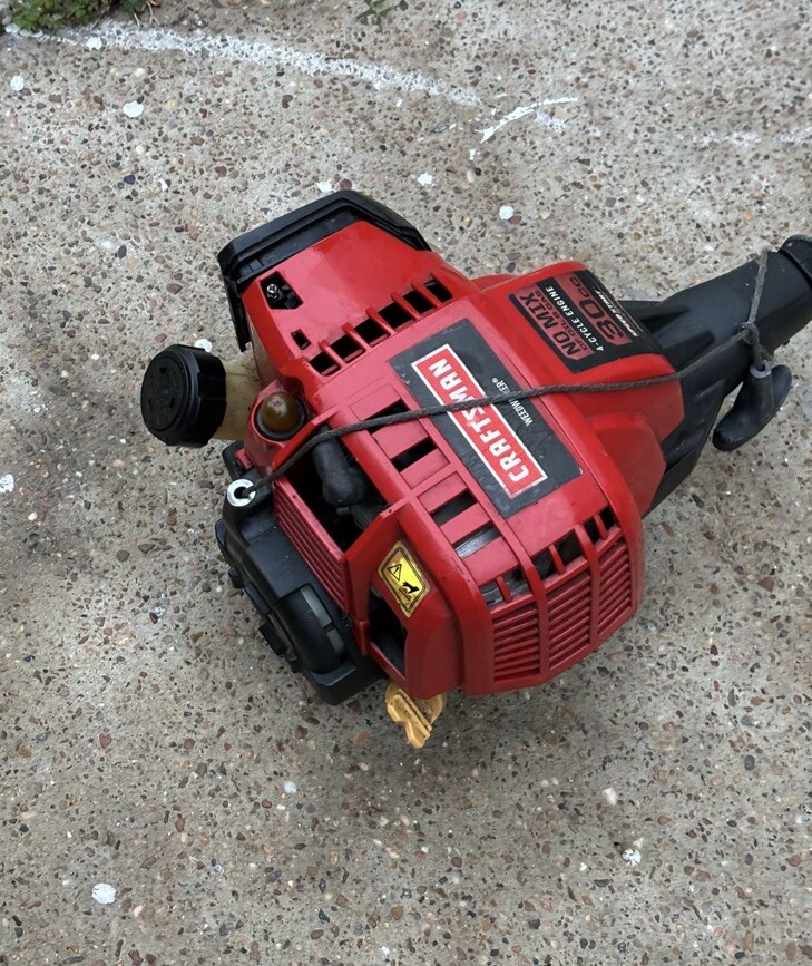 Craftsman 30CC 4-Cycle String Trimmer with Attachment Capability -