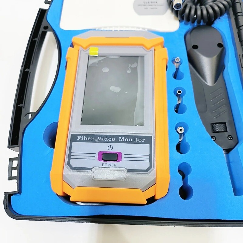 Fibre Optic Endface Tester Handheld Magnifying Glass Inspection Microscope