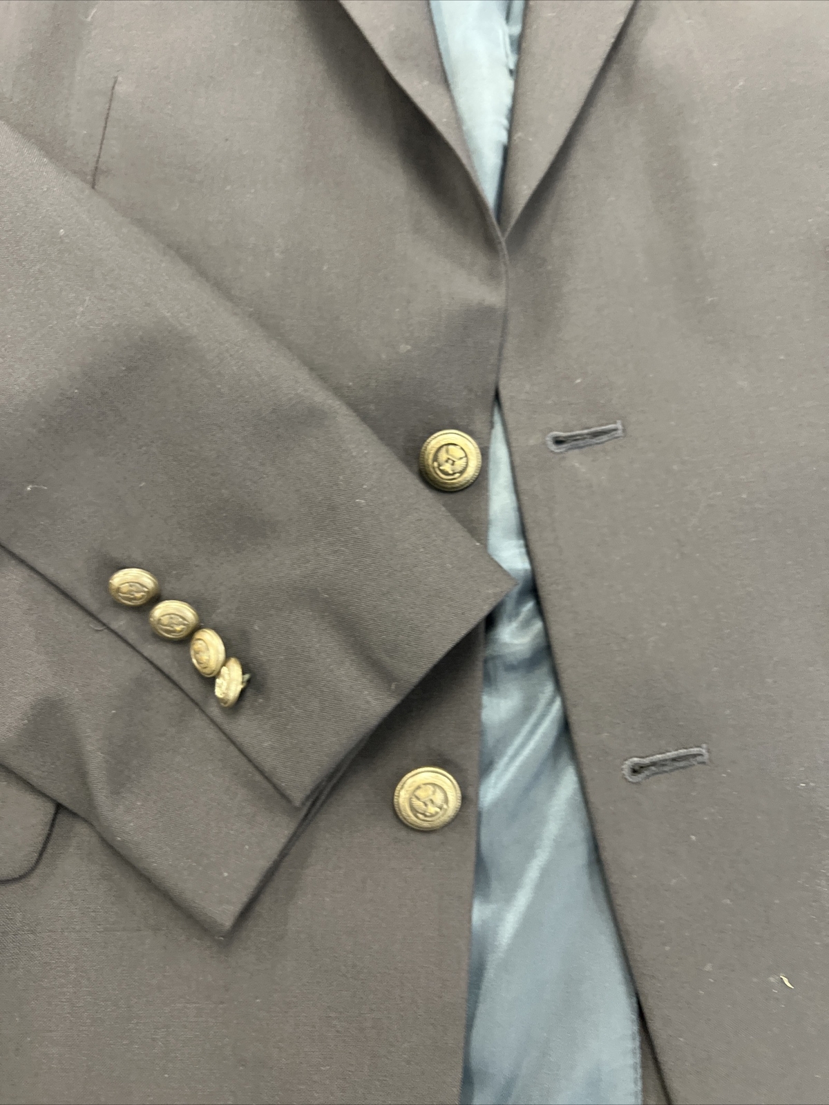 Jos A. Bank Men's Navy Blue Solid Wool Blazer 39R $595