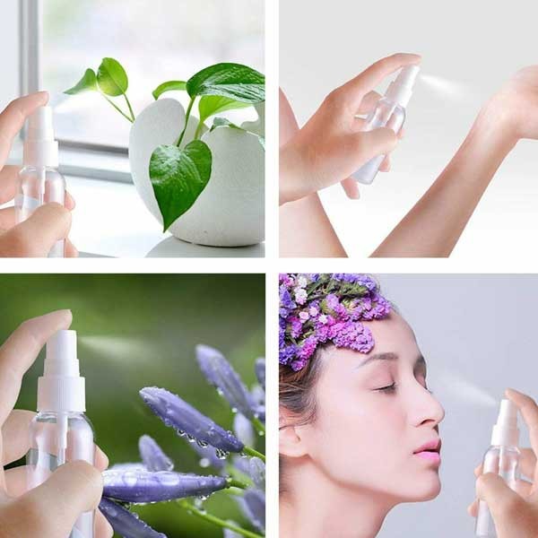2-8 Pack 1oz Travel Spray Bottle Plastic Perfume Empty Fine Mist Atomizer CA