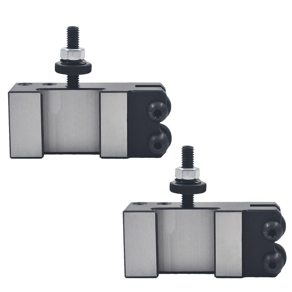 2 x Quick Change #10 Turning&facing Holder CNC Lathe Tool Post Oxa (250-010)