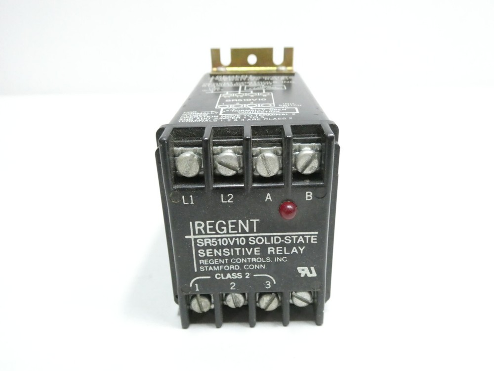 Regents SR510V10 Solid State Sensitive Relay 115v-ac