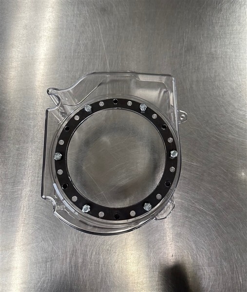 Clear Fan Shroud Cover Blower Housing: Honda GX200, 6.5hp Clone, 212 Predator