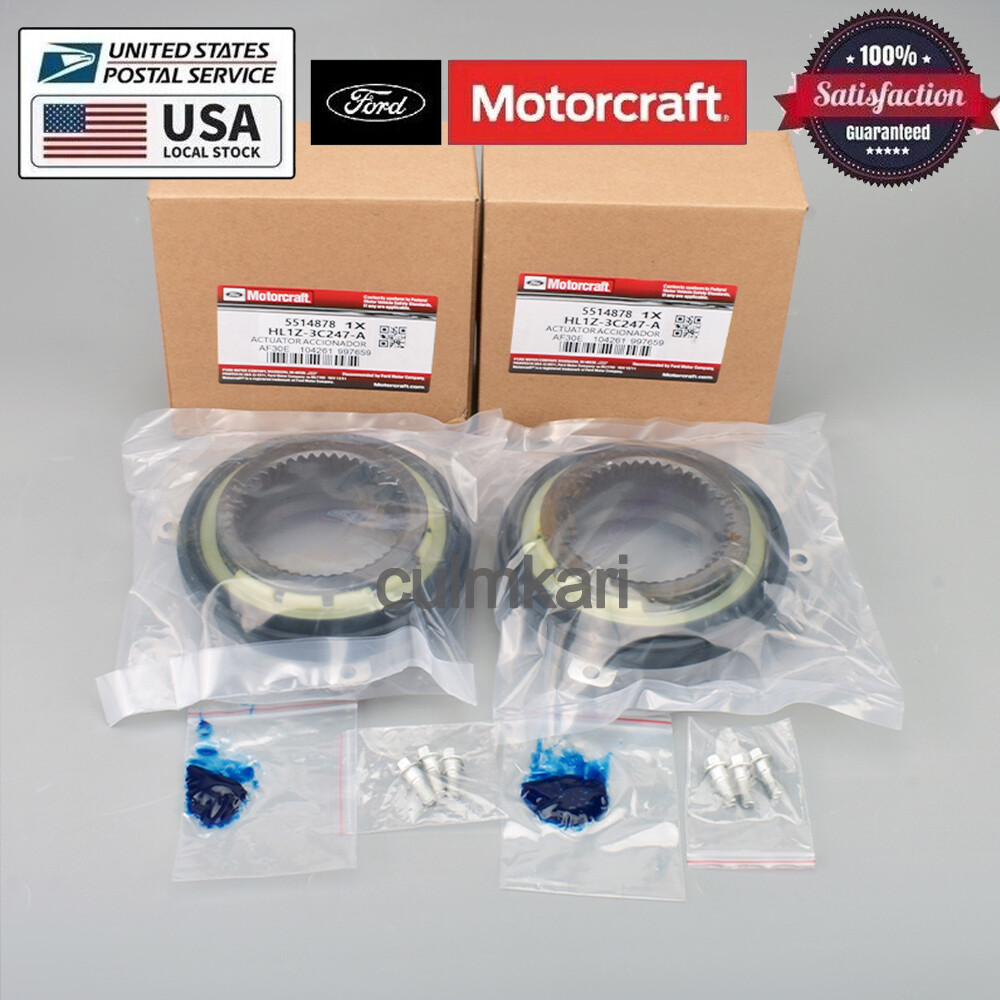 2PCS Genuine OEM Auto Hub Lock Actuator For 2015-2019 F-150 with 4WD GL1Z3C247A