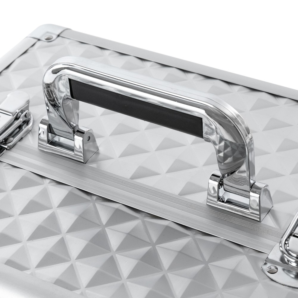 Professional Rolling Makeup Case, Multifunctional Cosmetic Organizer