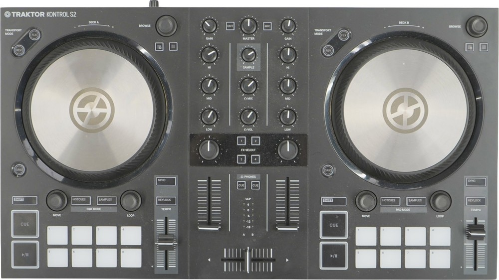 Native Instruments Traktor Kontrol S2 MK3 2-Channel DJ Controller USB Mixer FX