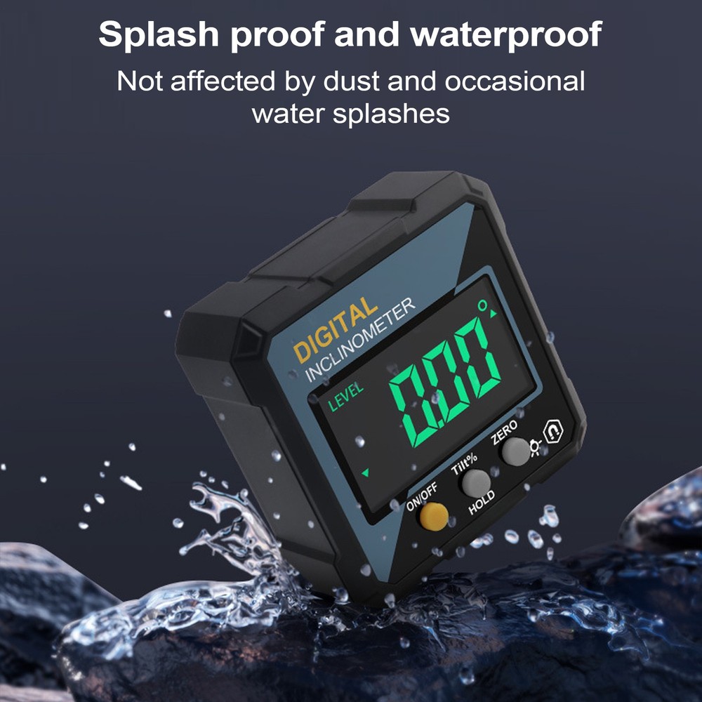 Digital Angle Finder Protractor Angle Gauge With LCD Mini Inclinometer Tool