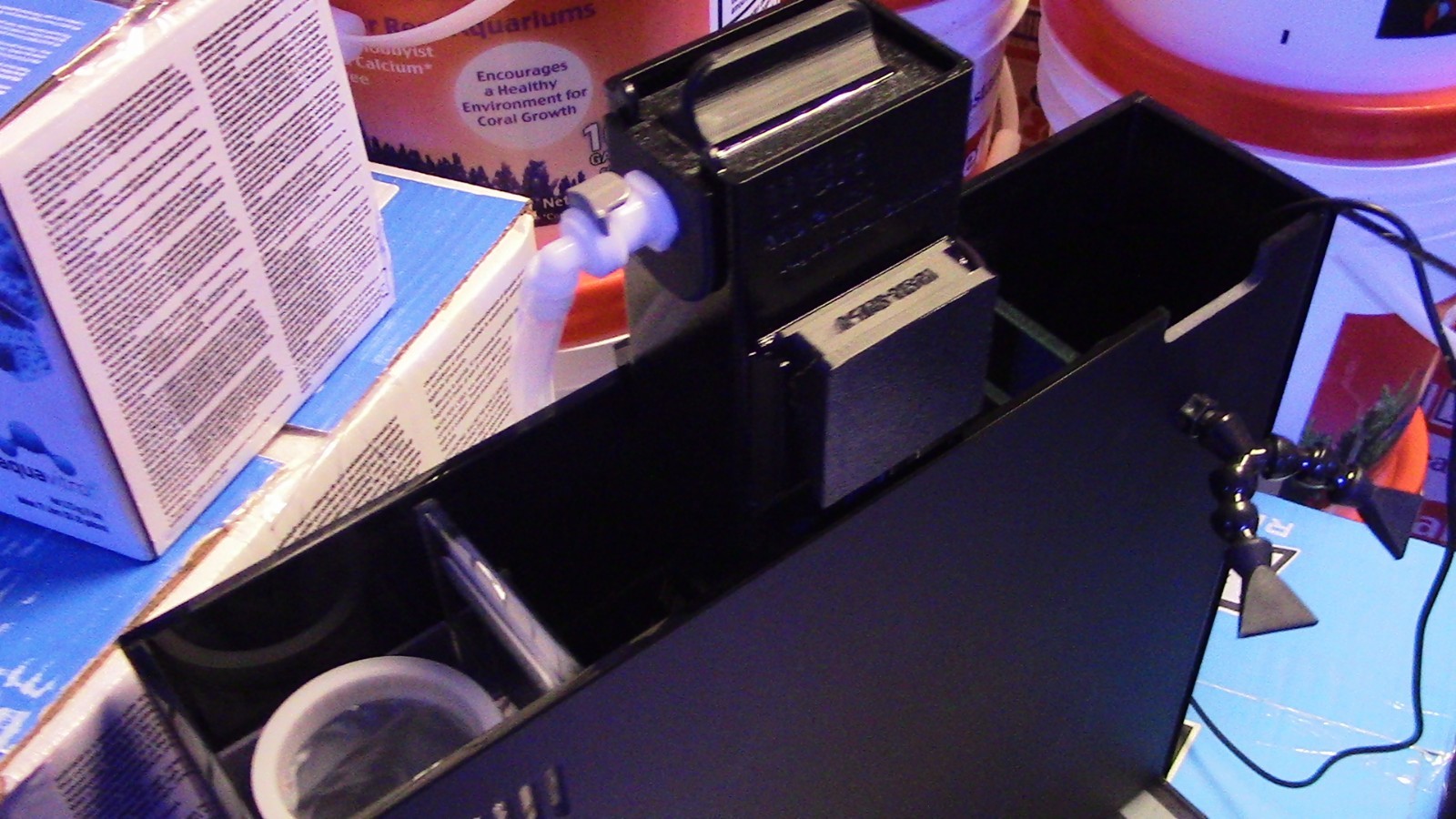 Algae Clean Scrubber ACS-2-MINI (Internal) Hang on Back or in Small Sump 9VDC