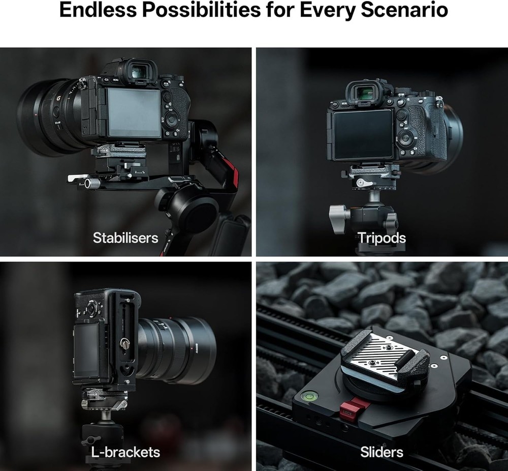 Lightweight Arca-Swiss Clamp for Stability/