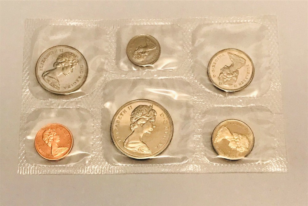1970 Canada Proof Set with Original Certificate and Envelope