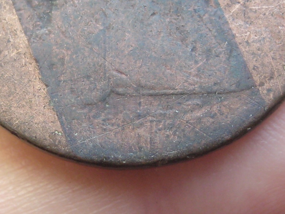 1798 Draped Bust Large Cent Penny- S-186, Large Reverse Die Break