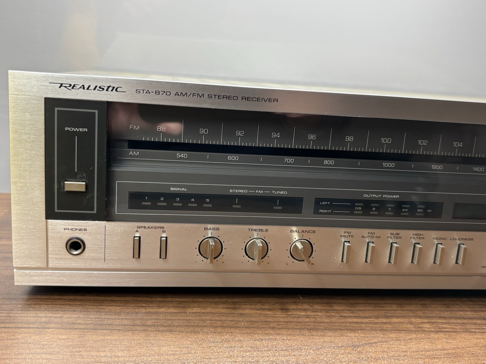 Vintage Realistic STA-870 65W AM/FM Stereo Receiver Tested Works Great