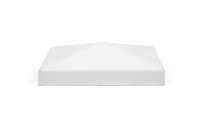 Fiberon / Severe Weather Bevel Post Sleeve Caps 4x4 White