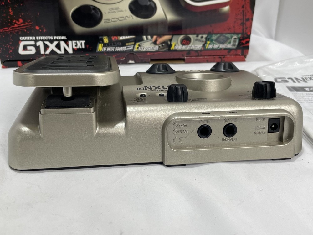 ZOOM G1XNext Guitar Effects Pedal Processor with Box & Manual No Power supply