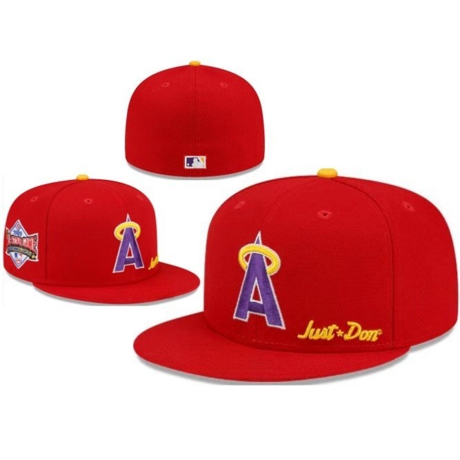 New Los Angeles Angels Era Men's MLB Basic 59FIFTY Fitted Cap Hat