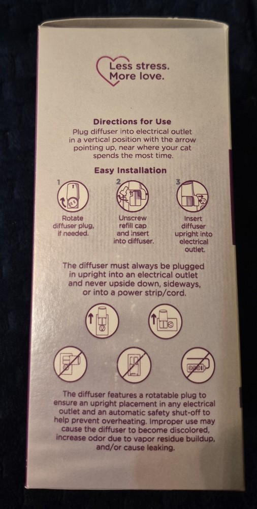 Comfort Zone Multi-Cat Diffuser Refills - Cats & Kittens 3 pk -1.62 Oz