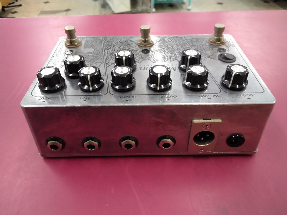 MOOLLON CUSTOM SHOP 3PLUS Guitar Effector Limiter Compressor Good