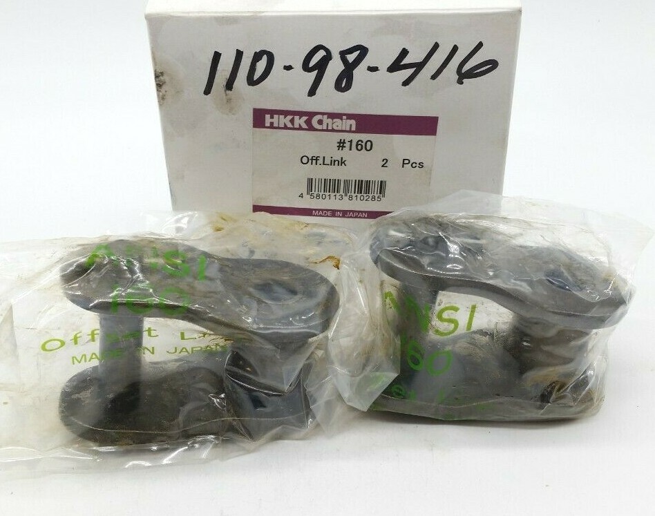 HKK Chain ANSI 160 Offset Link (2 PCS.)