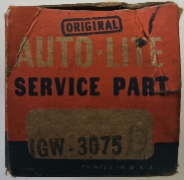 Autolite Ignition Condenser IGW-3075 NOS.