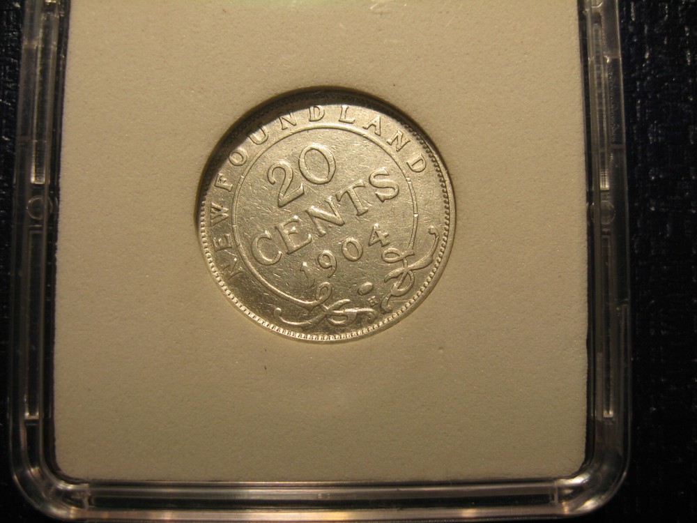 1904 Newfoundland coin set