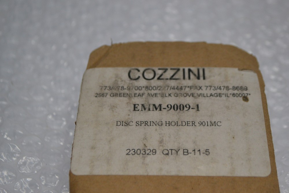 COZZINI EMM-9009-1 DISC SPRING HOLDER NSMP