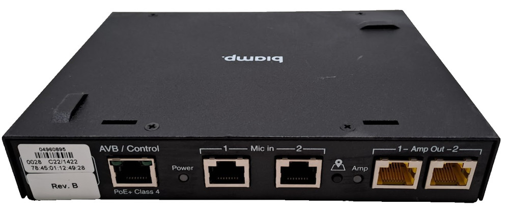 Biamp Systems Parle TCM-XA PoE Amplifier