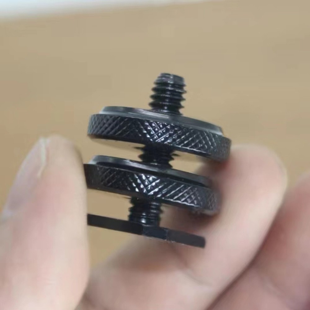 2Pcs Mini Ball Head Camera Tripod Head Adapter Tripod Stand Ballhead Mount