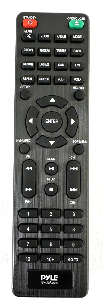 Pyle OEM Remote Control For PHCD28, PHCD26 Home Multimedia Disc Stereo System