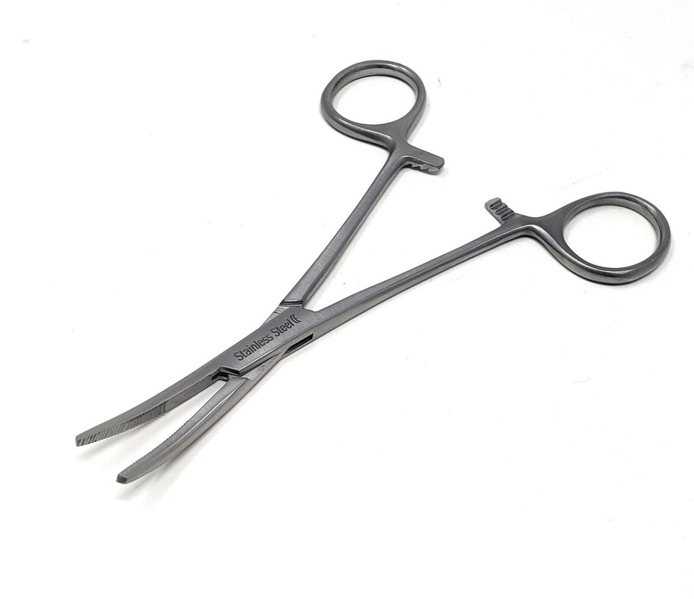 Hemostat Kelly Forceps Craft Doll Composition &Restringing Tools Pliers Curved