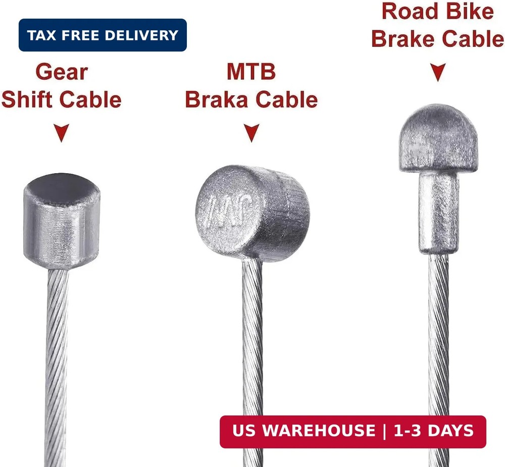 Universal Brake Cable and Housing Set(9.8ft Black)