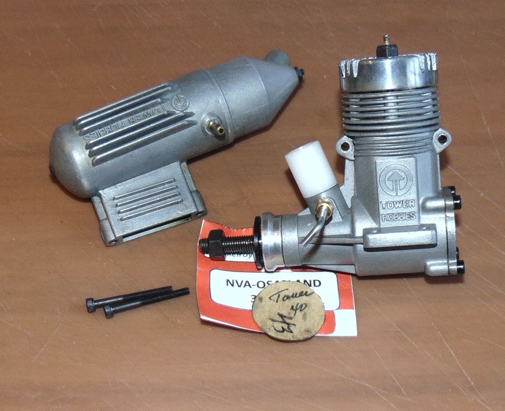Tower Hobbies ABC 40 CL Stunt Model Airplane Engine, Nice ..