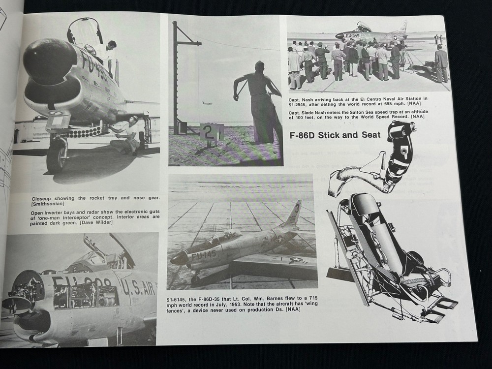 F-86 Sabre In Action Book