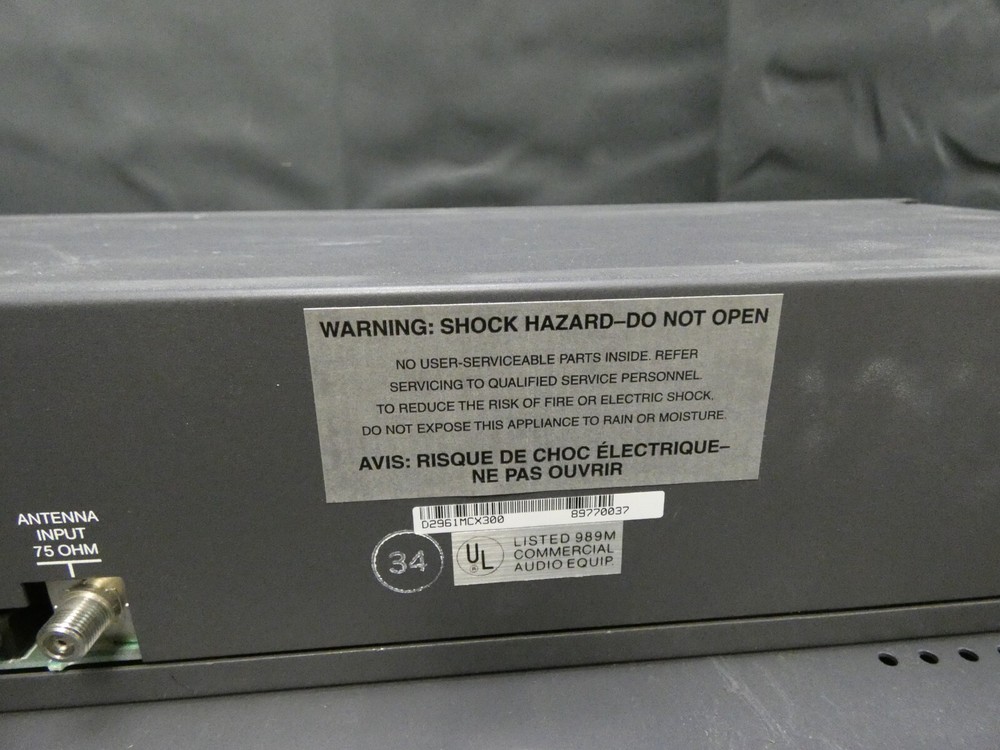 RAULAND MCZ300 Intercom/PA System - Control Unit, Casette Deck, Clock, 2 Amps
