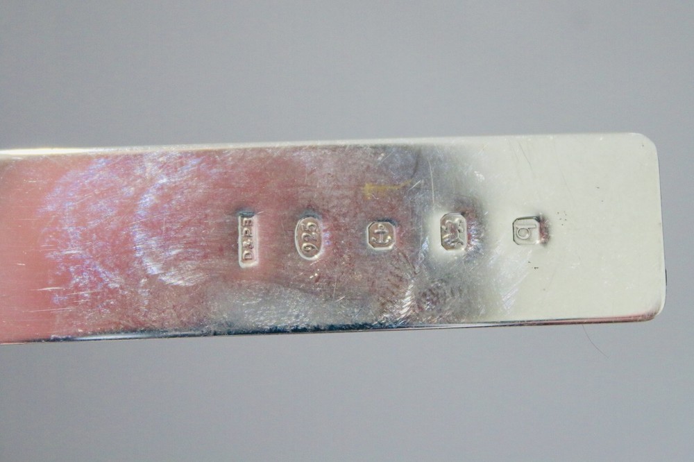 Vintage Sterling solid silver hallmarked bookmark