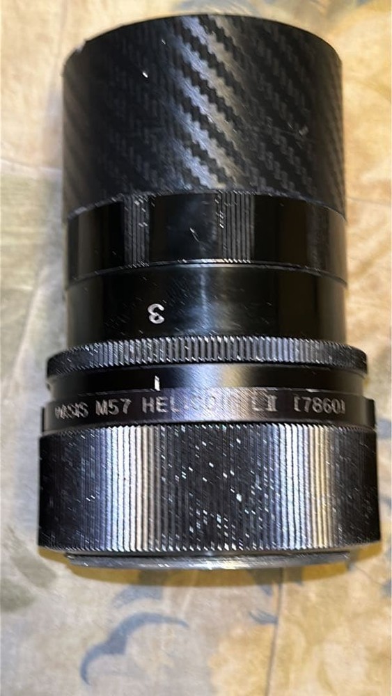 Borg Telescope Lens Black with Micro Four Thirds Adapter Used