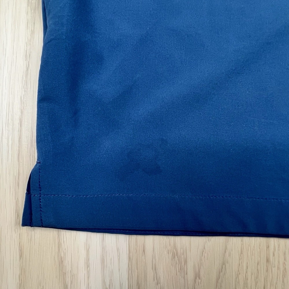 Peter Millar Wind 1/4 Zip Pullover Men’s Size L Large Blue RICC Logo