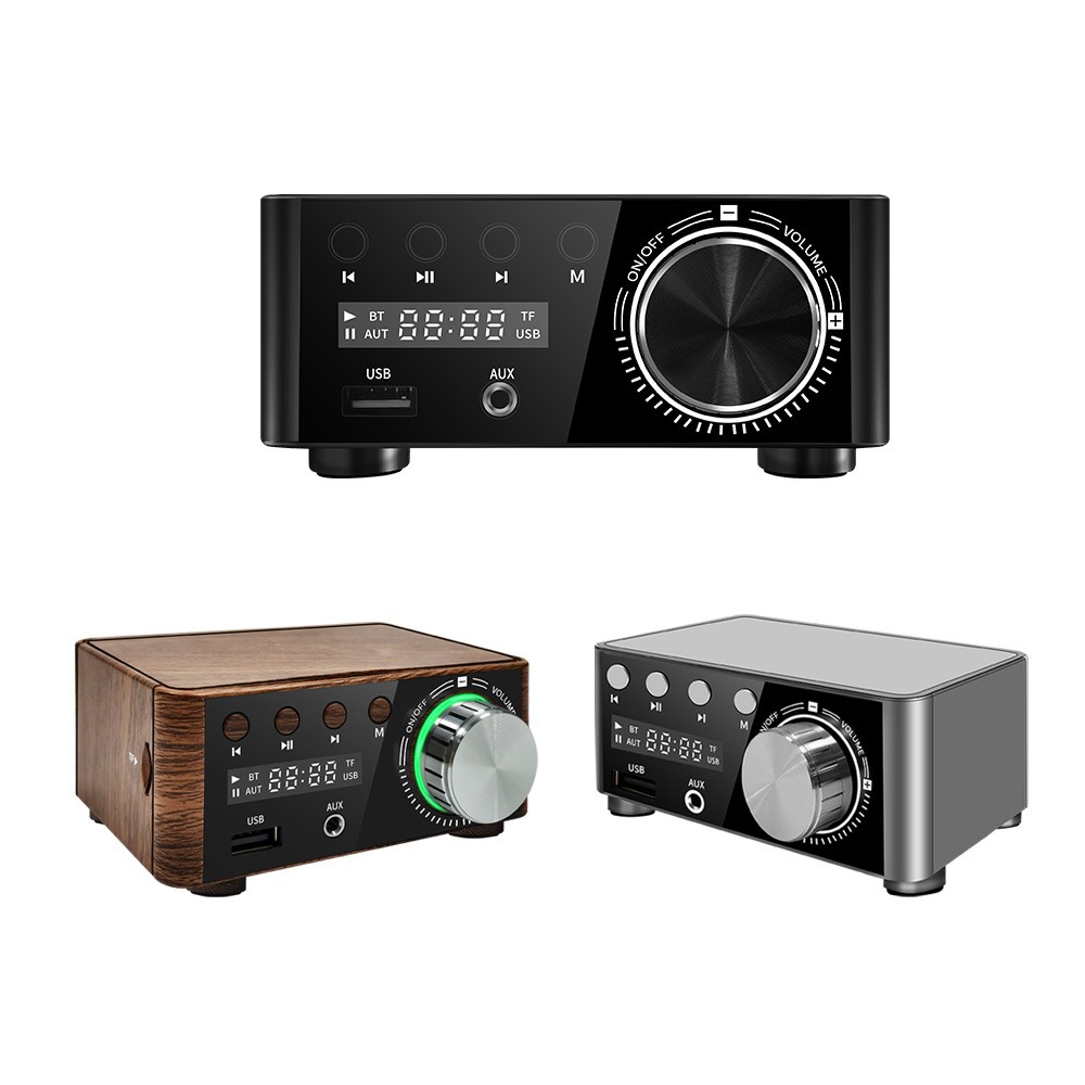 High Quality HiFi Compatible-Bluetooth 5.0 Power Class D Mini Audio Amplifier