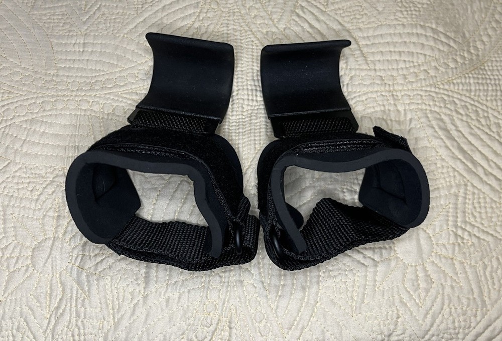 DMoose Weight Lifting Hooks Pair Black