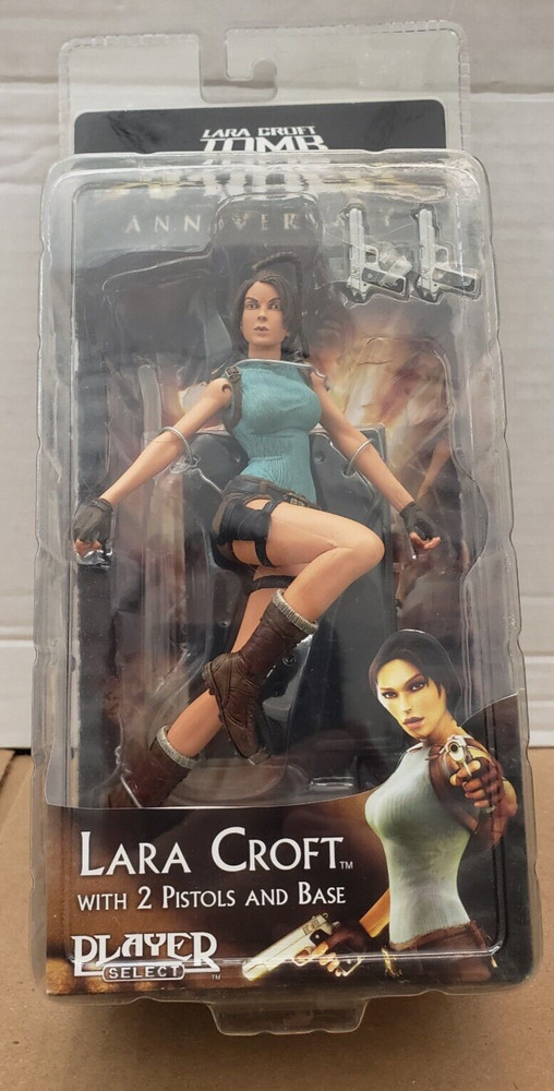 Neca Player Select - Tomb Raider : Lara Croft 7" Figure *Opened/Broken*